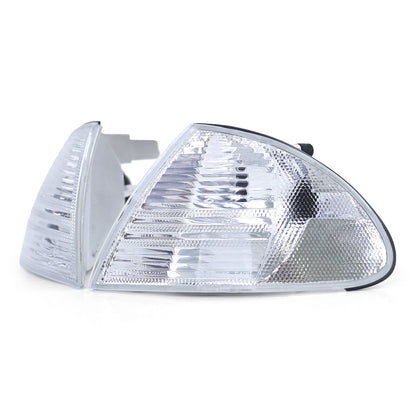 Coppia frecce bianche per BMW Serie 3 Berlina Touring E46 98-01- AUTOELEGANCERICAMBI