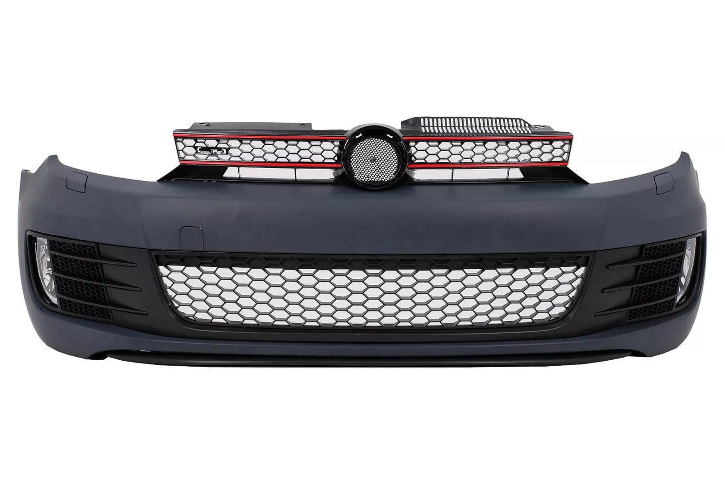 🔥Paraurti anteriore per VW Golf VI 6 08-13 Griglia Fendinebbia GTI Look🔥