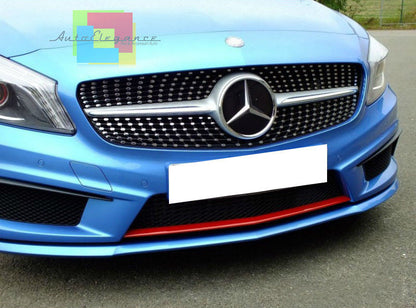 MERCEDES CLASSE A W176 2012+ PARAURTI ANTERIORE COMPLETO E GRIGLIA ANTERIORE DESIGN AMG DIAMANT