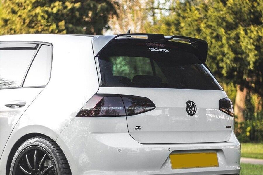 SPOILER SUL TETTO Hatchback tuning ABS nero opaco per VW Golf 7 3D 5D 2012-2020