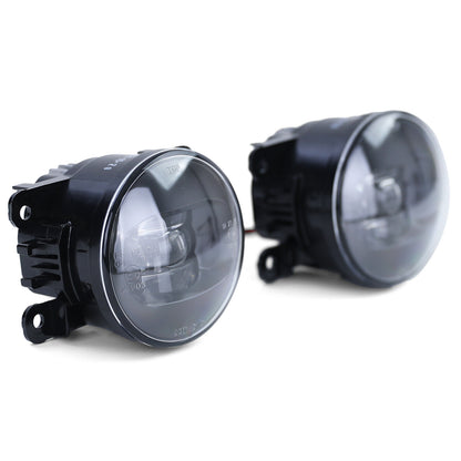 Fari fendinebbia a LED neri per Ford Fiesta 5 6 Focus 2 3 Transit Jaguar S X-