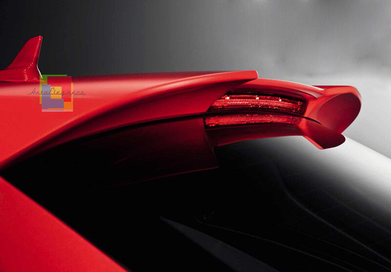 ALETTONE SUL TETTO RS3 - AUDI A3 8P 3 PORTE 03-12 SPOILER POSTERIORE IN ABS