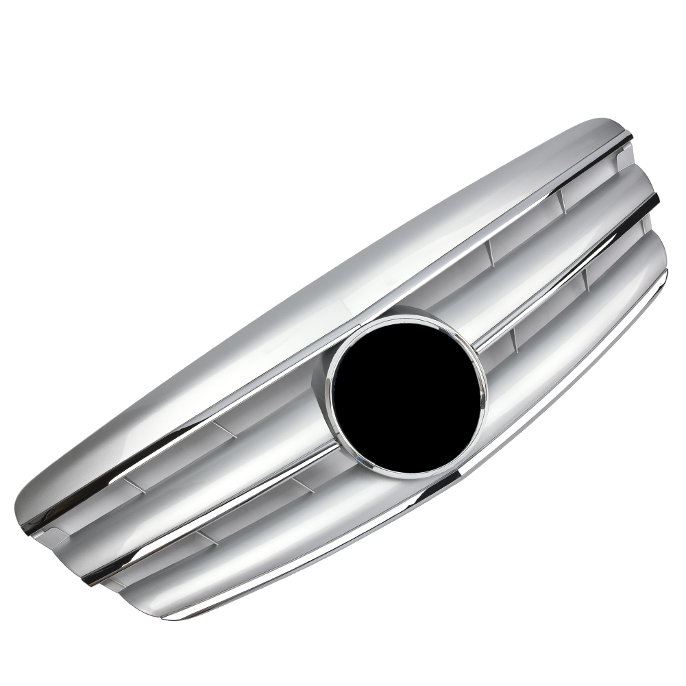 Griglia sportiva griglia per Mercedes W221 S 2005-2009 argento cromato AMG LOOK