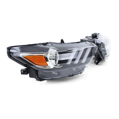 Coppia fari Bi Xenon cromati neri per Ford Mustang 6 Coupe Cabrio 14-17 AUTOELEGANCERICAMBI
