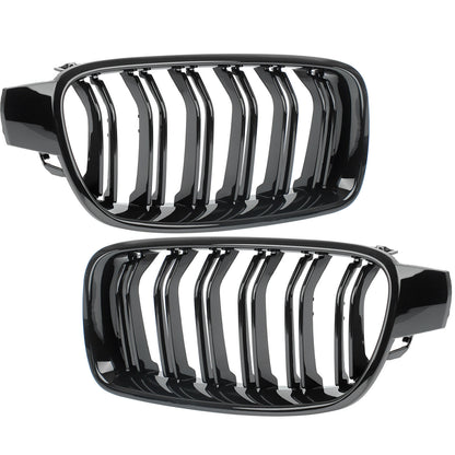 Double gangway kidney grille suitable for BMW 3 Series F30 F31 sedan Touring 
