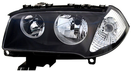 Headlight set for BMW X3 E83 2004-2006 Halogen turn signal white H7 electr LWR 