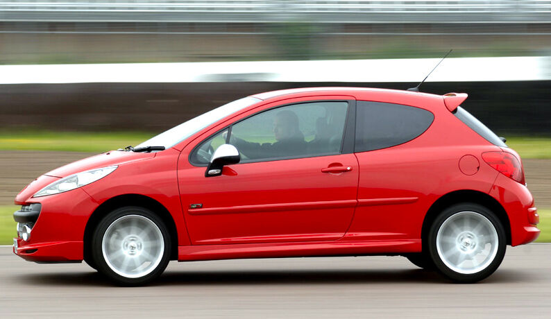 MINIGONNE LATERALI LOOK GTI (2006-2012) ADATTE PER PEUGEOT 207