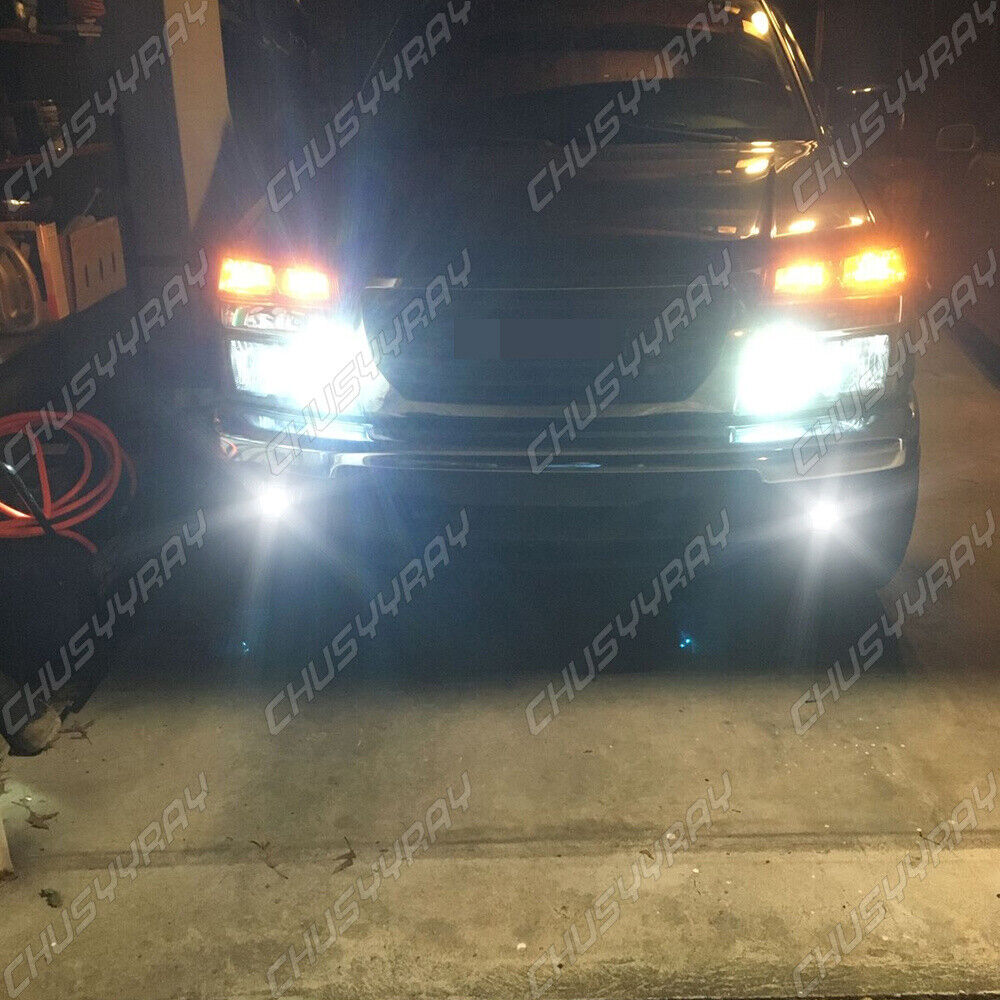 Per Toyota Highlander 2015-2019 6x LED Fari Fendinebbia Lampadine Combo Kit 6000