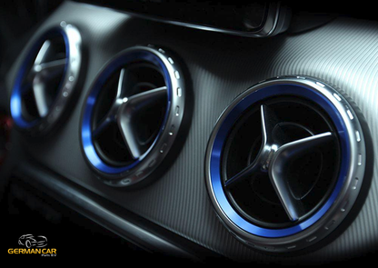 For Mercedes AB CLA and GLA decorative rings frame ventilation air nozzles A 