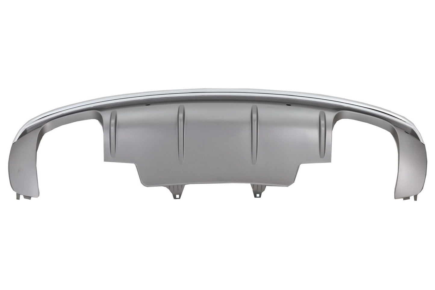 Diffusore Spoiler Paraurti Doppia Uscita per Audi Q5 8R Facelift 09-16 S-Line