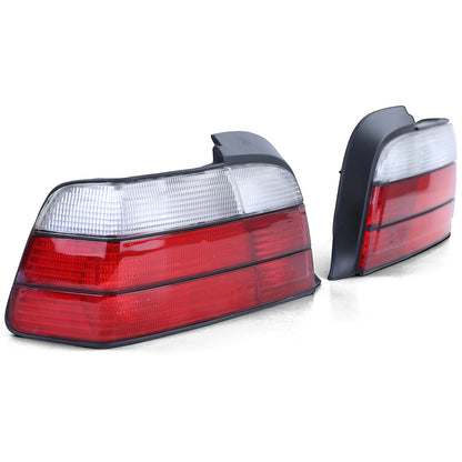 Rear Lights Red White suitable for BMW 3 Series E36 Coupe Cabrio also M3 90-99 