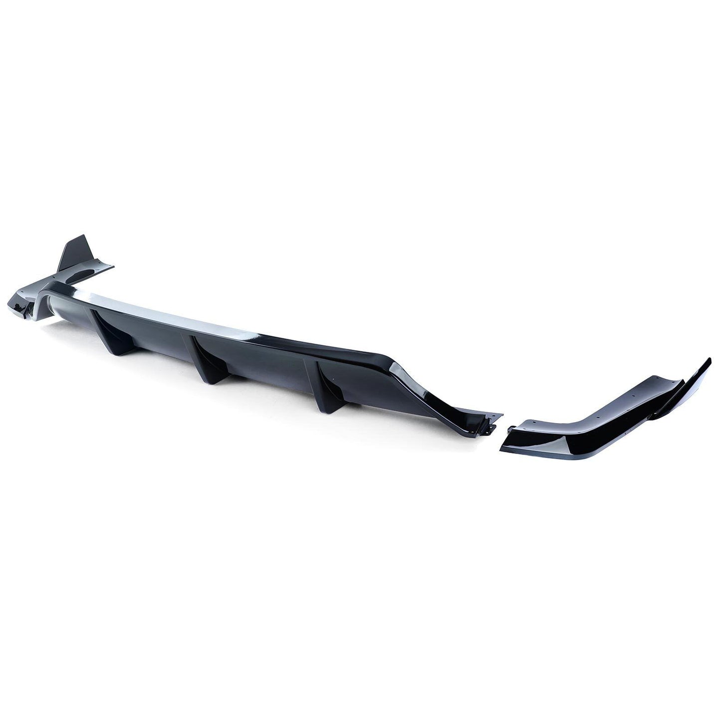 Rear Diffuser Performance Look Gloss Black Compatible for BMW X5 F15 13-18 