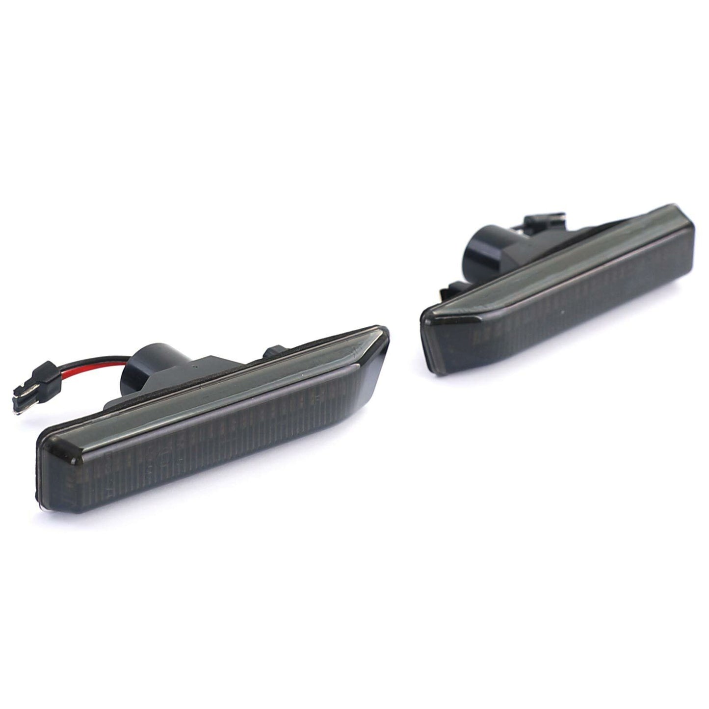 Coppia frecce laterali a LED Fumo Nero adatto per BMW Serie 3 E36 96-00 X5 00-07 AUTOELEGANCERICAMBI