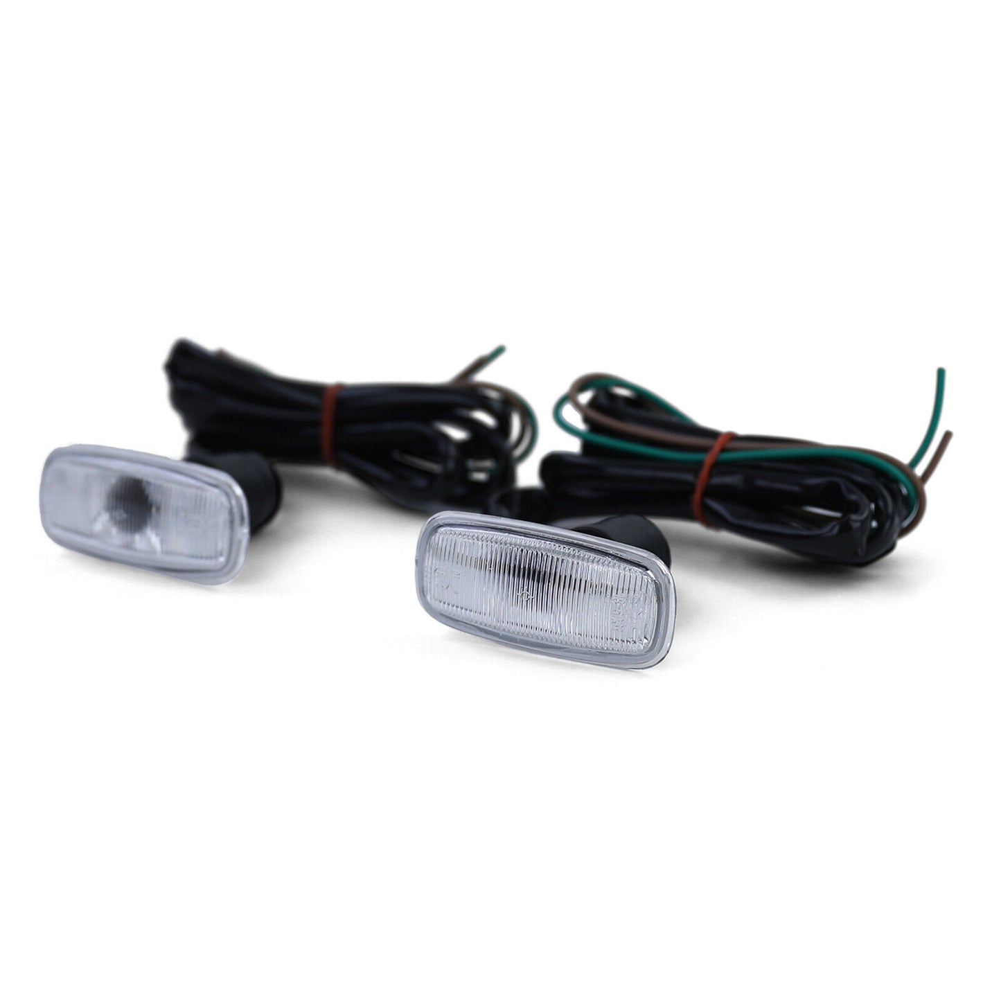 Coppia frecce laterali bianche per Audi A8 4G A4 8D2 A3 8L A6 C5 TT 8N A2- AUTOELEGANCERICAMBI