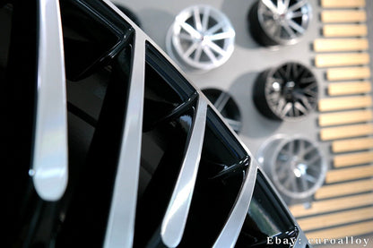 Nuovo 22 inch 5x112 Stile AMG Multi Raggi Nero Ruote per Mercedes E S Classe