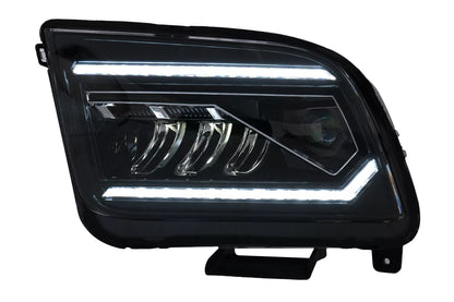 😎Fari LED per Mustang V Pre-Facelift 05-09 Luci Svolta Dinamiche Headlights😎