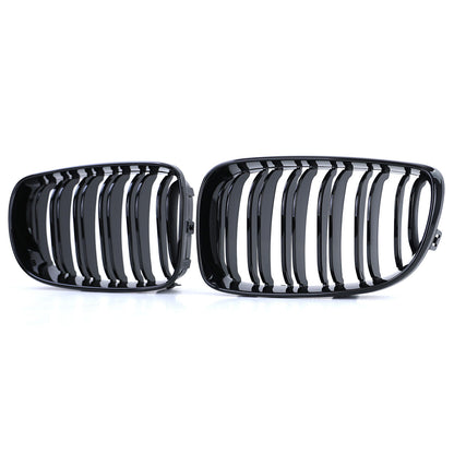 High Performance Double Bar Radiator Grille Fit For BMW E81 E88 LC