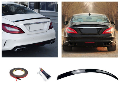 SPOILER POSTERIORE NERO LUCIDO per Mercedes C118 CLS Coupé
