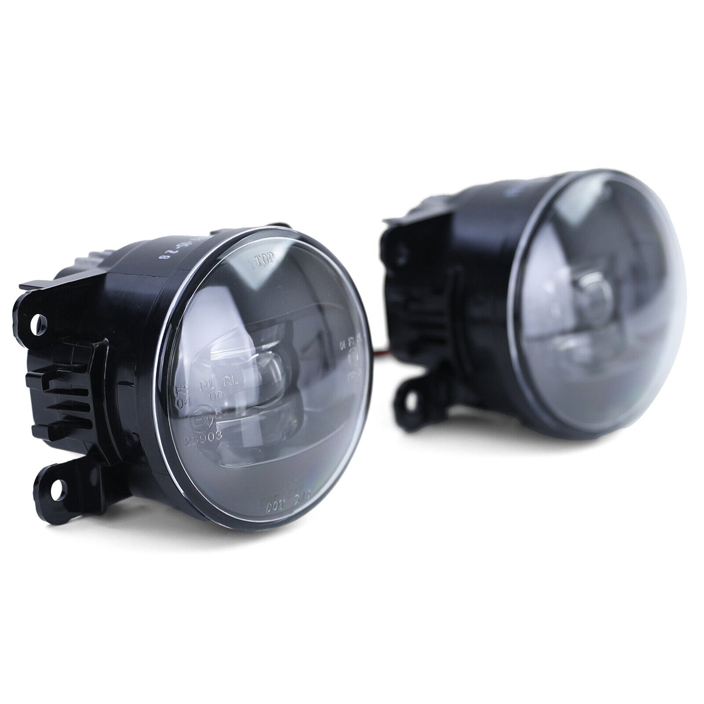 Black LED Fog Lights For Peugeot 107 207 CC 307 CC 407 Porsche Cayenne- 