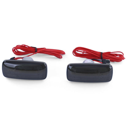 Barra luminosa a LED Indicatore Laterale Nero per Chrysler 200 07-16 300 05-06 AUTOELEGANCERICAMBI