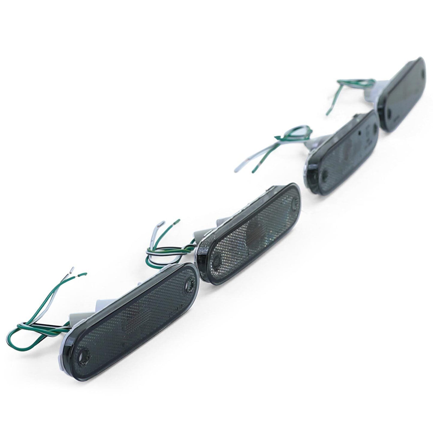 Luci di ingombro laterali catarifrangenti nero fumè per Mazda MX5 89-05-