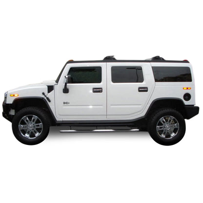 💫ART.5445 Pedane Laterali Inox per Hummer H2 2003-2008💫