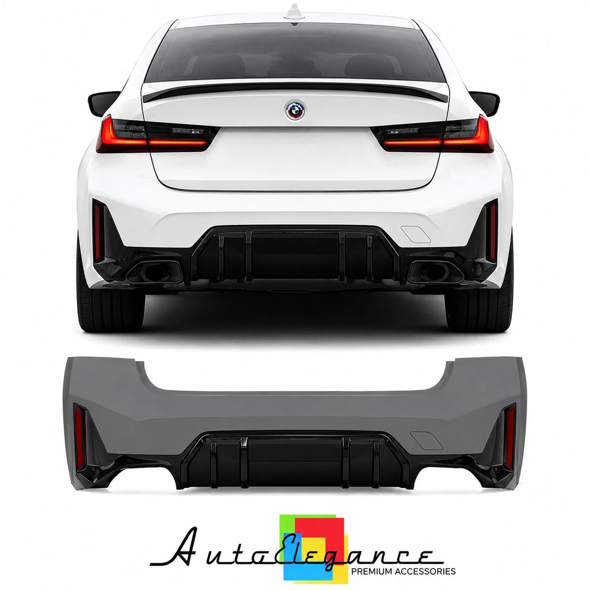 PARAURTI POSTERIORE BMW G20 LCI 23- LOOK M