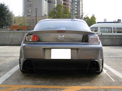 DIFFUSORE POSTERIORE ADATTO PER MAZDA RX-8 (RX8 RX 8)