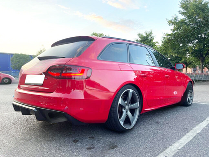 DIFFUSORE ADATTO PER AUDI A4 B8 S-LINE MODELLO LIFTING (2012-2015)