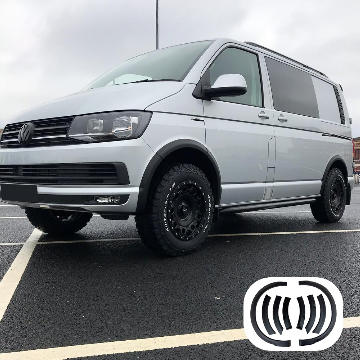 Strisce protettive per passaruota adatto per VW Transporter T6 2015-2019 8 pz. PROMO