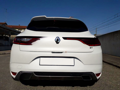 SPOILER POSTERIORE RENAULT MEGANE 4 RS STILE - PER MODELLO STANDARD