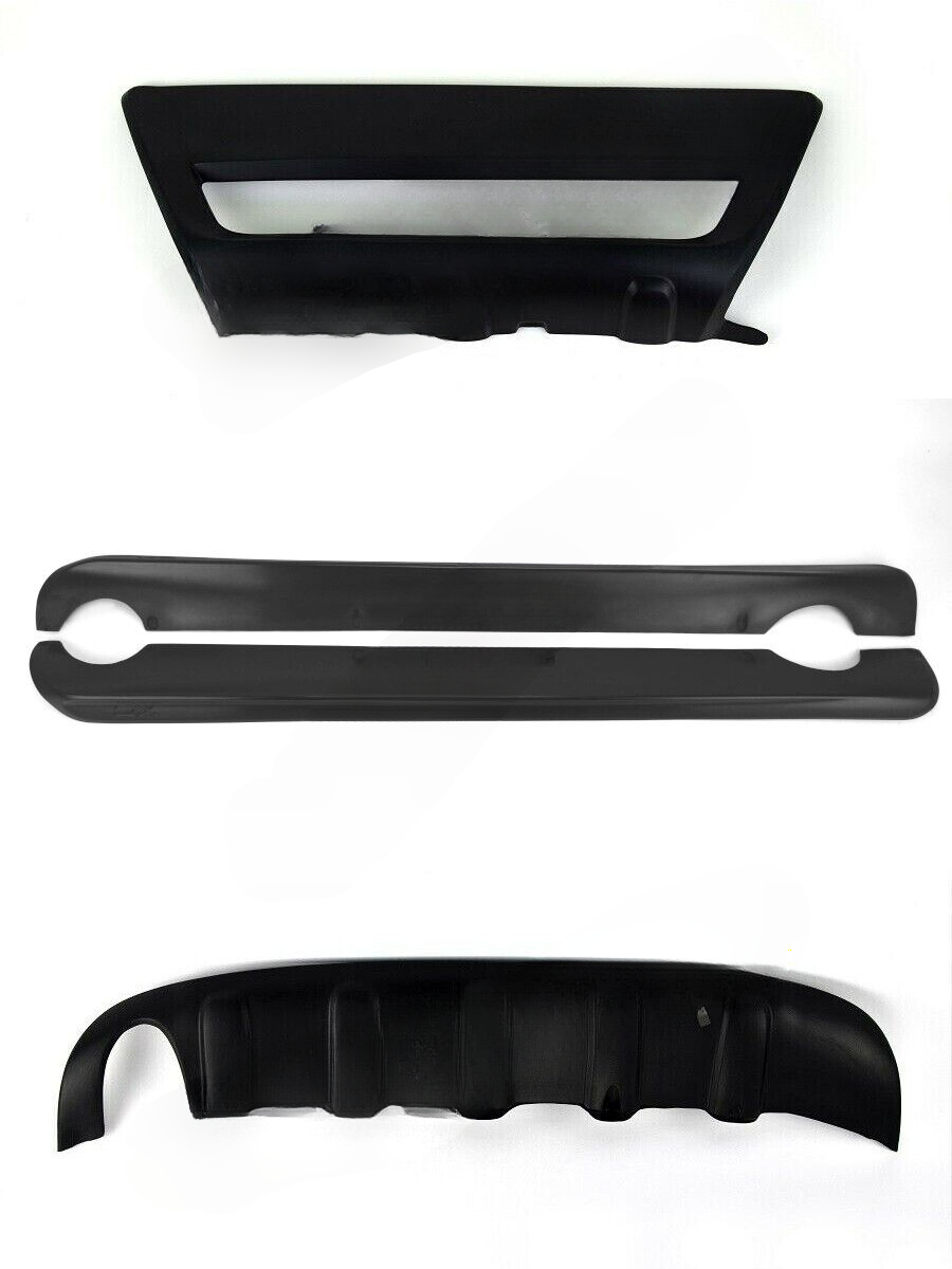 SPOILER+DIFFUSORE+MINIGONNE adatto per VOLVO XC60 2008-2013