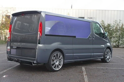 SPOILER ADATTO PER RENAULT TRAFIC / OPEL VIVARO CON DOPPIA PORTA ( 2001-2014 )