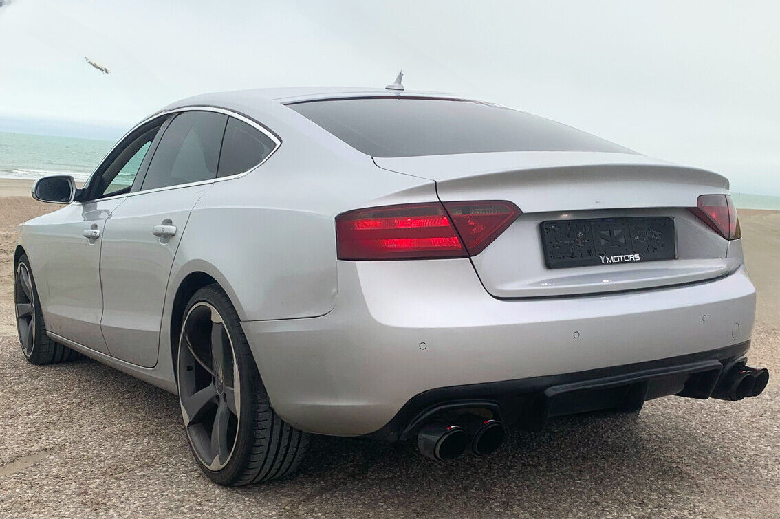 DIFFUSORE AUDI A5 SPORTBACK FACELIFT ( 2012-2016 )PER PARAURTI STANDARD