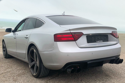 DIFFUSORE AUDI A5 SPORTBACK FACELIFT ( 2012-2016 )PER PARAURTI STANDARD
