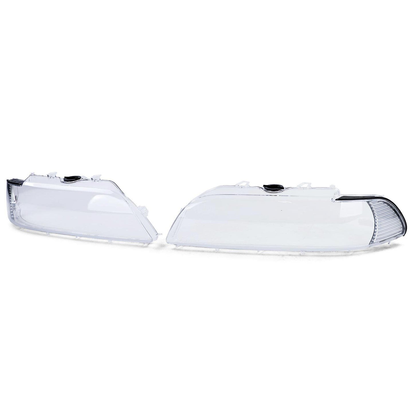 Dischi a dispersione lenti faro pannelli cromati adatti per BMW Serie 5 E39