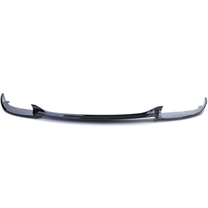 Paraurti a labbro spoiler anteriore nero lucido adatto per BMW Serie 5 E60 E61 07-09