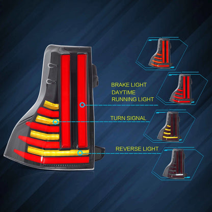 ⭐ART.2922 Fanali Posteriori a LED Fumé con Animazione – Lexus GX 460 (2014–2021⭐