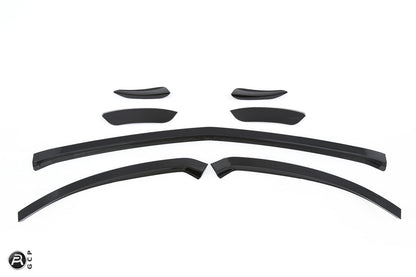 Per Mercedes W177 Classe A anteriore AMG OTTICA AERO FLAPS NERO