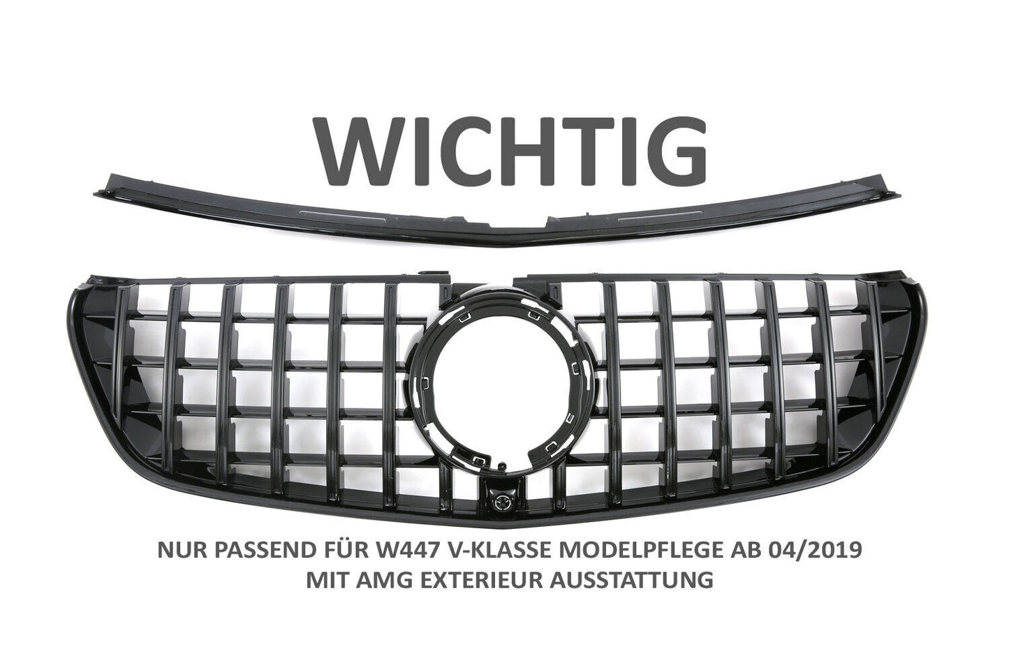 Griglia Sport griglia adatta per Mercedes W447 V-CLASS Facelift + LINEA AMG