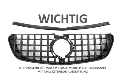 Griglia Sport griglia adatta per Mercedes W447 V-CLASS Facelift + LINEA AMG