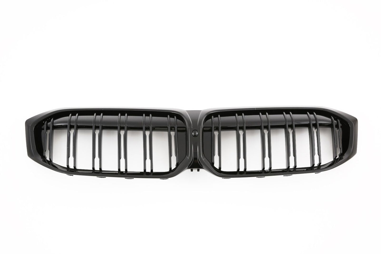 ADATTO PER BMW SERIE 3 G20 G21 LCI GRIGLIA DOPPIA BARRA NERO LUCIDO