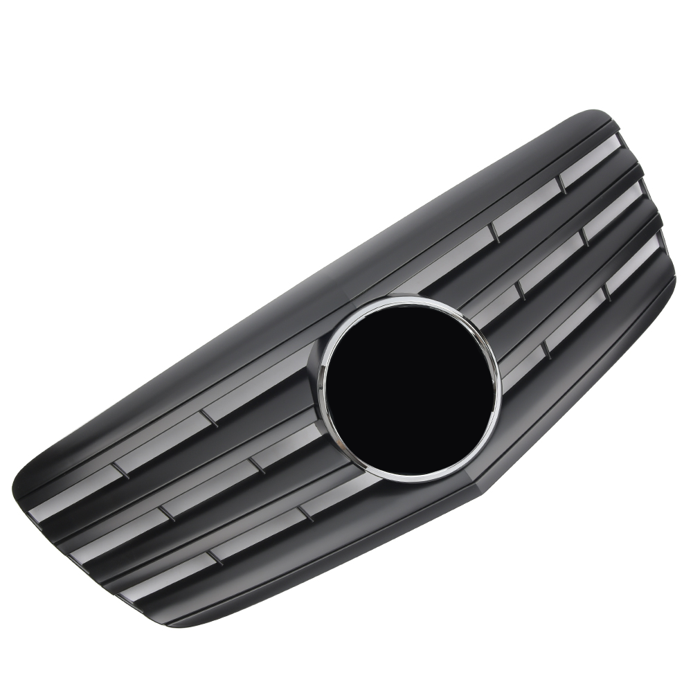 Griglia sportiva per Mercedes W211 S211 E 2006-2009 nero opaco AMG LOOK