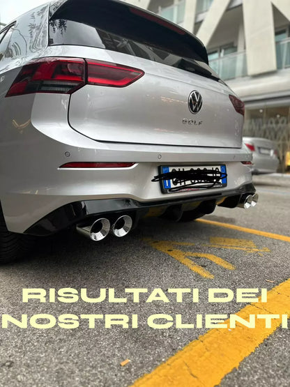 ✨✨DIFFUSORE ADATTO PER VW GOLF 8 2+2 LOOK R DESIGN SPORTIVO✨✨