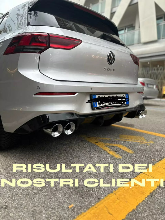 ✨✨DIFFUSORE ADATTO PER VW GOLF 8 2+2 LOOK R DESIGN SPORTIVO✨✨