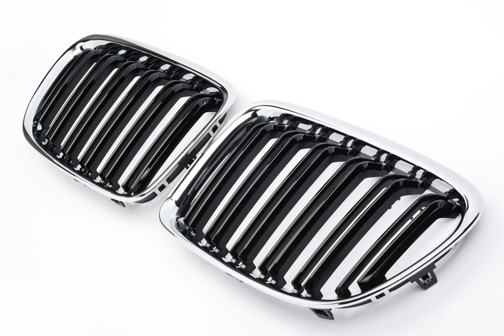 GRILLE FOR BMW X1 E84 SPORT BLACK CHROME 