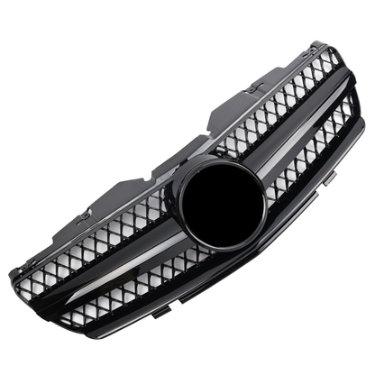 Grille for Mercedes R230 SL 2001-2006 Gloss Black AMG 