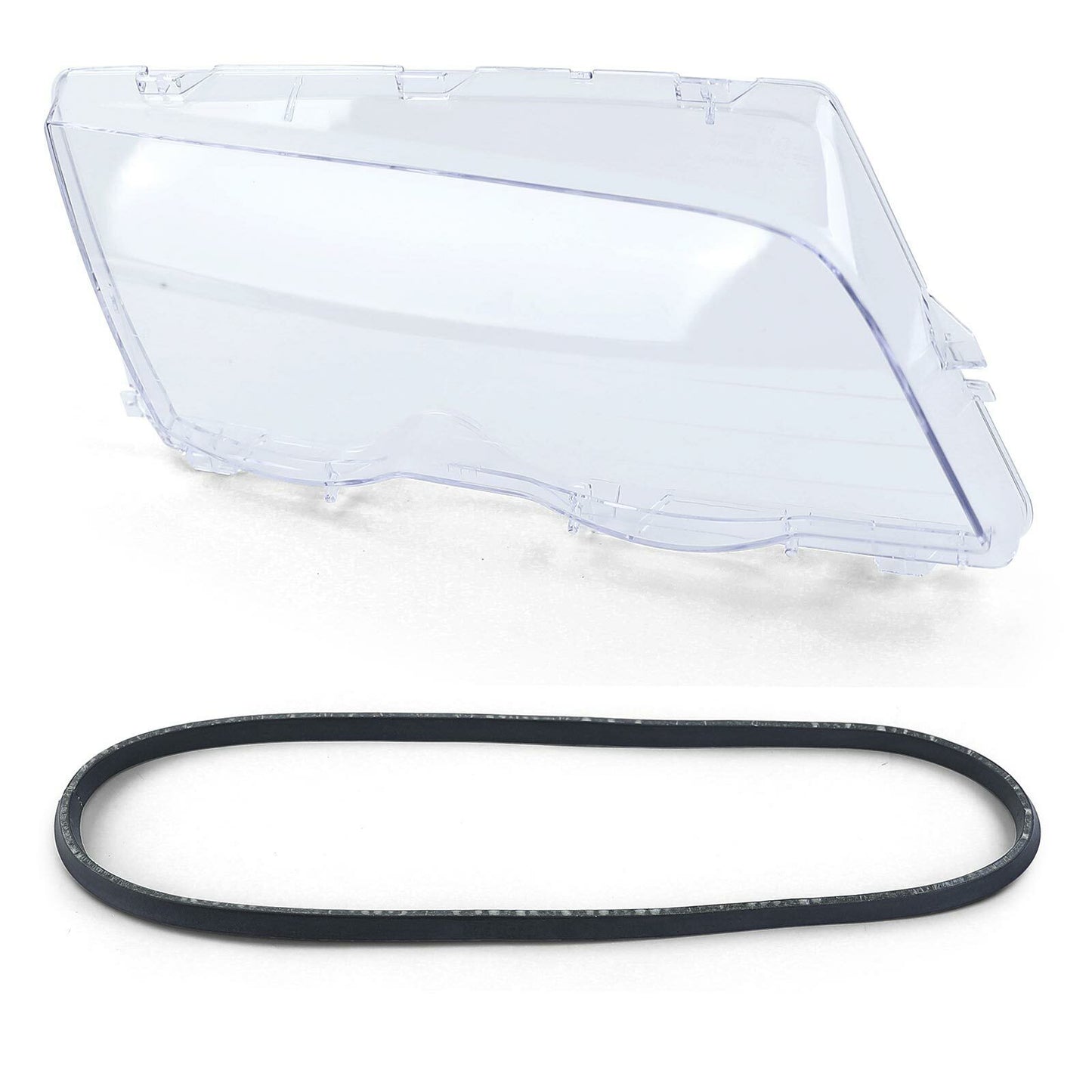 Right Front Headlight Glass Splitter Suitable for BMW 3 Series E46 Limousine 
