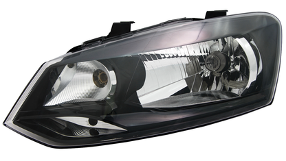 Black Headlights Set for Mercedes W203 C-Class by EAGLE EYES 