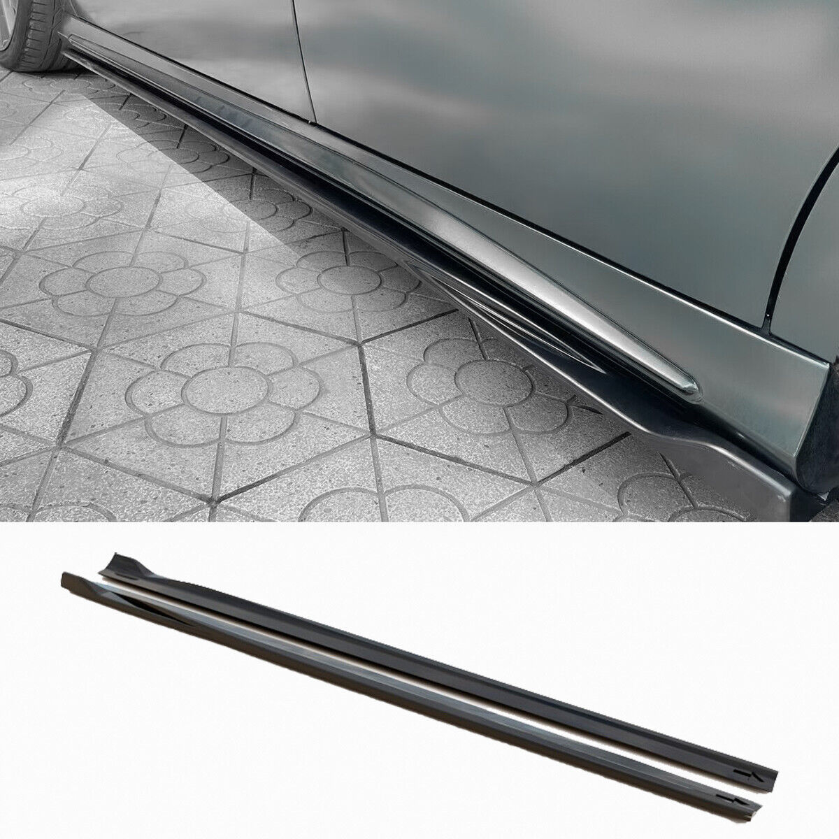 Minigonne laterali adatte per Mercedes Classe A W176 berlina AMG Line A35 A45